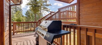 2 Mi to Hiking: Cabin w/ Deck in Angel Fire