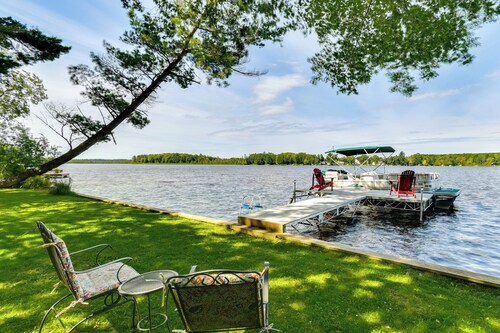 Lakefront Retreat w/ Pedal Boat & Dock in Kalkaska