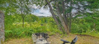 Deck + Fire Pit: Nature Lover's Retreat in Maine!