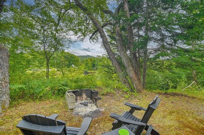Deck + Fire Pit: Nature Lover's Retreat in Maine!