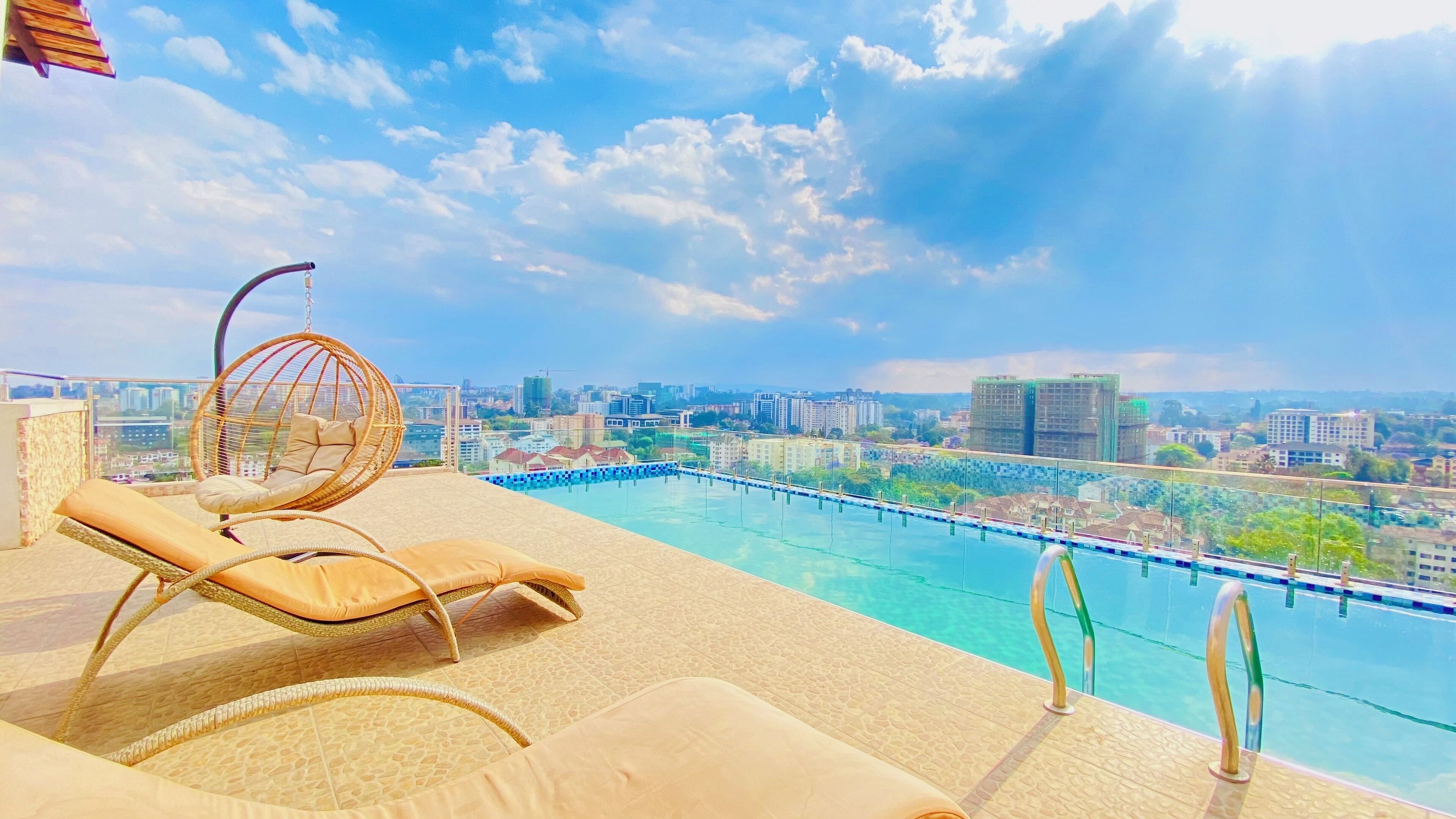 Alberca al aire libre 