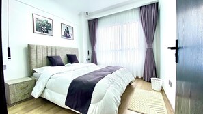 1 chambre, bureau, fer et planche à repasser, Wi-Fi gratuit