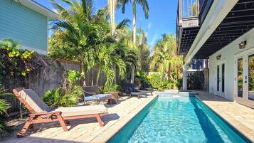 Außenpool, beheizter Pool