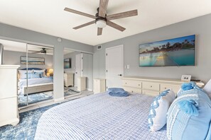 1 bedroom, iron/ironing board, travel cot, free WiFi