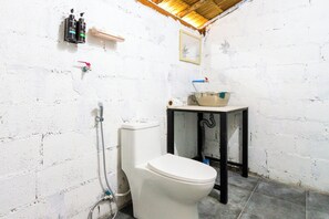 Traditional Room | Bathroom | Shower, free toiletries, bidet, towels