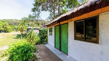 Fassade der Unterkunft