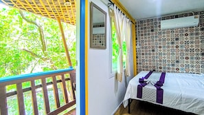 Deluxe Single Room, Balcony, Garden View | Terrace/patio