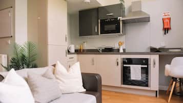 Apartamento, 1 quarto, para não fumantes | Área de estar