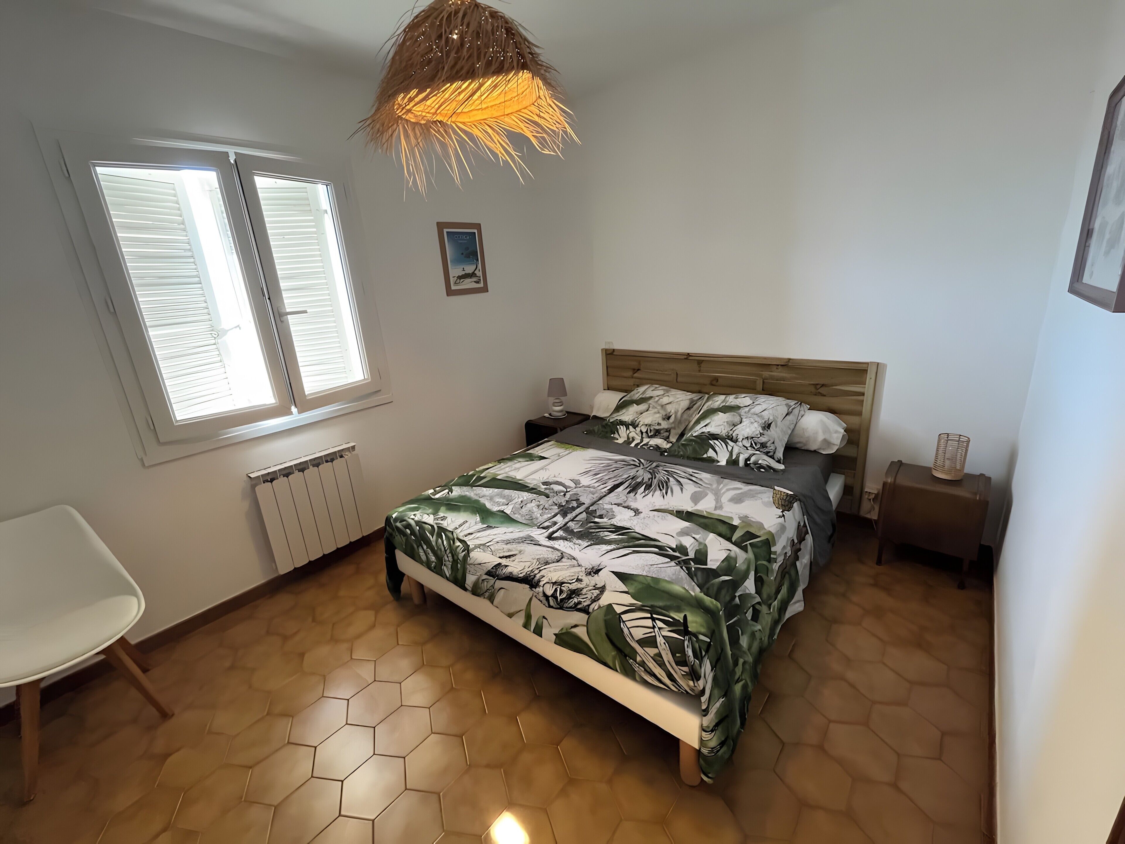 4 habitaciones y ropa de cama 