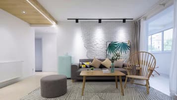 Leilighet – senior, 4 soverom, kjøkken | Oppholdsrom