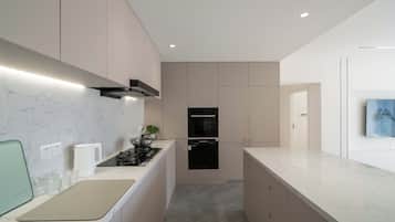 Senior Apartment, 2 Bedrooms, Balcony | Free WiFi, bed sheets