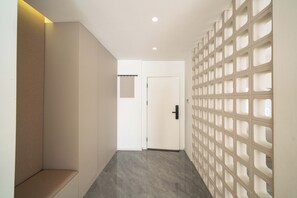 Senior Apartment, 2 Bedrooms, Balcony | Free WiFi, bed sheets