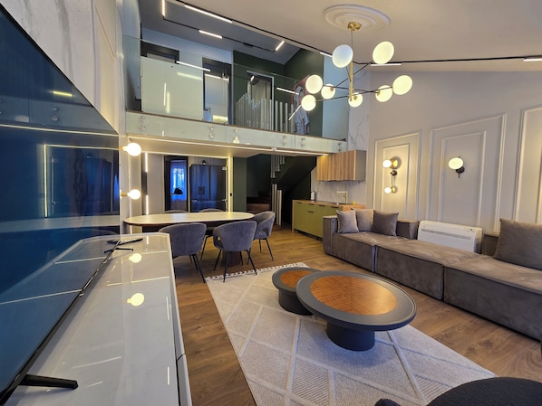 Comfort Apartment, Mountain View | Living area