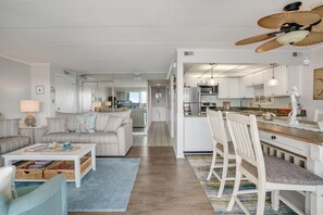 Apartment, 2 Schlafzimmer | Wohnbereich