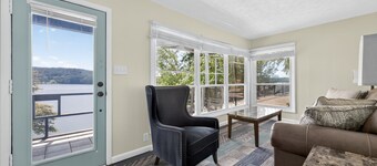 Lakefront Getaway With Private Dock & Scenic Views 3 Bedroom Home