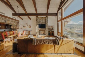 Fireplace - See Forever Condo by InvitedHome | Deck, Ski Valet, Walk to Ski, Views (Mountain Village)