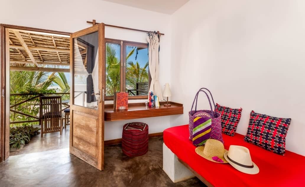 Perhehuone, parveke, merinäköala | Tallelokero huoneessa, ilmainen Wi-Fi