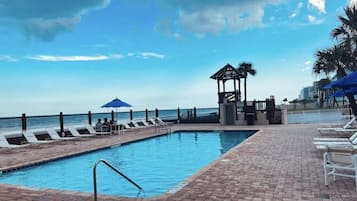 Indoor pool, outdoor pool