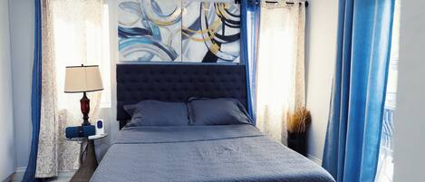 1 chambre, fer et planche Ă repasser, Wi-Fi, draps fournis