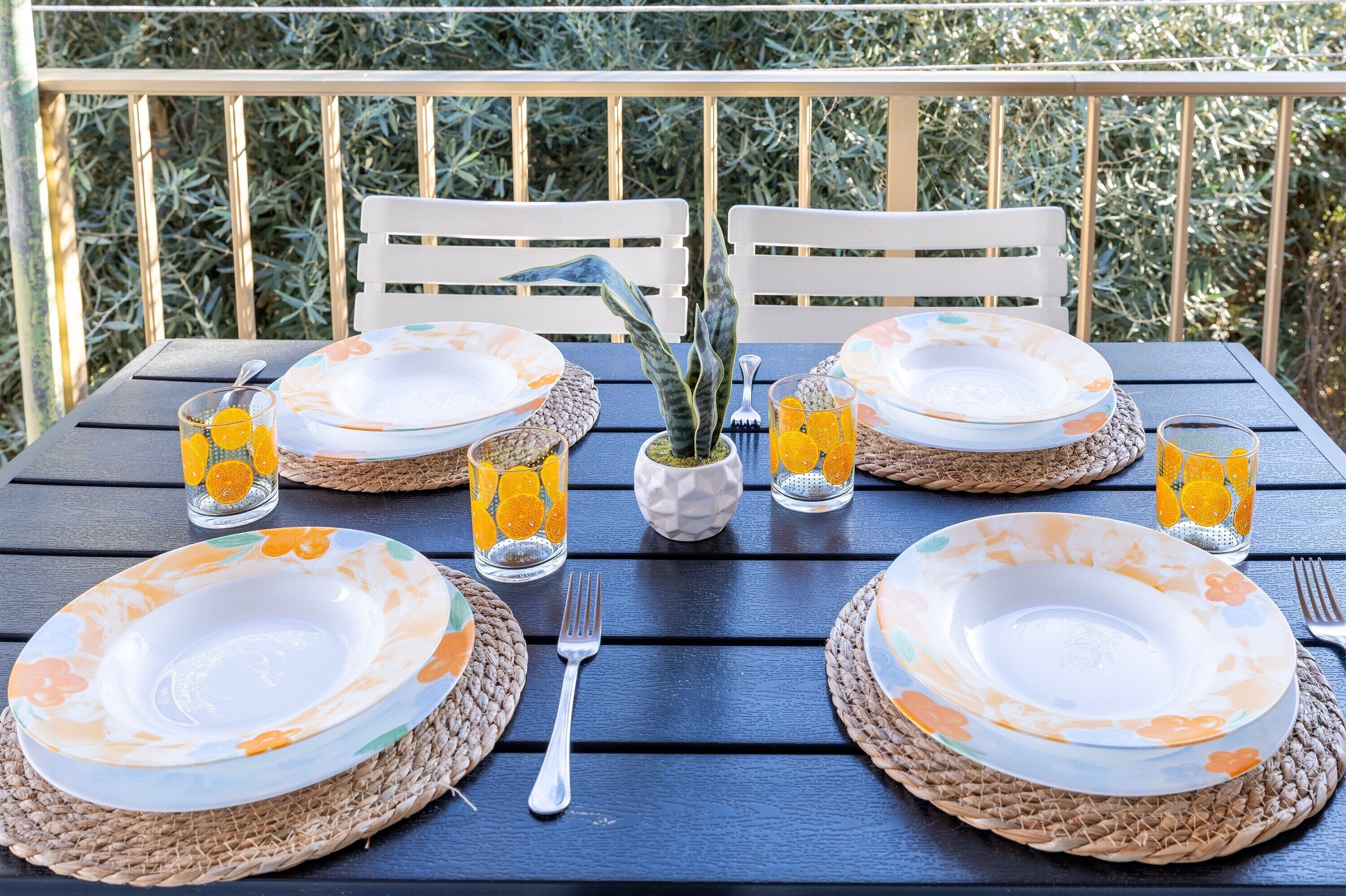 Udendørs spisemuligheder