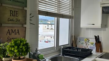 KĂŒhlschrank, Mikrowelle, Ofen, Herdplatte