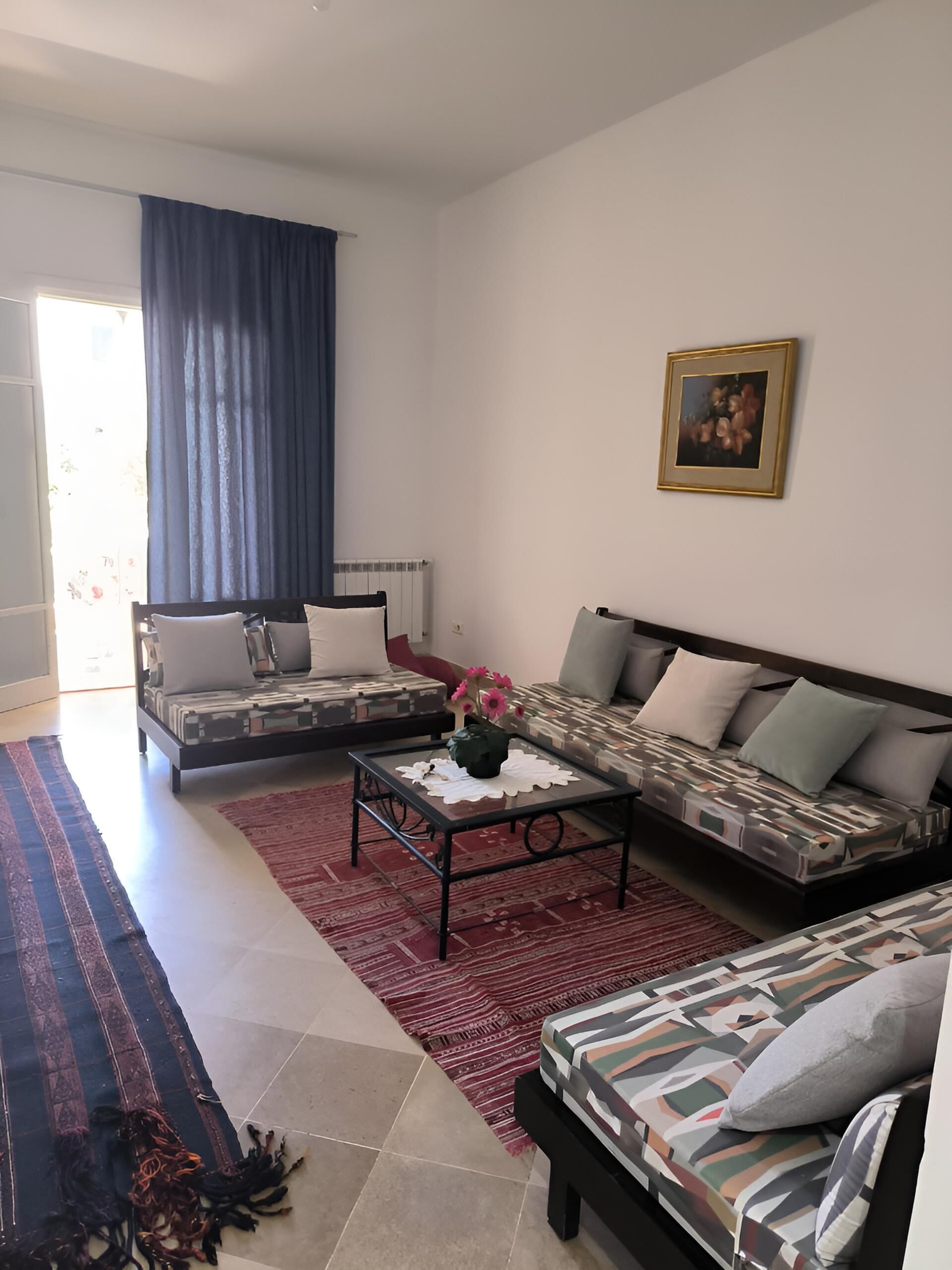 Appartement, 2 chambres, fumeur, balcon | Coin séjour