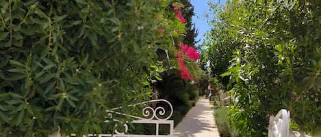 Appartement, 2 chambres, fumeur, balcon | Jardin