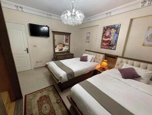 2 室のベッドルーム、アイロン / アイロン台、インターネット、ベッドシーツ