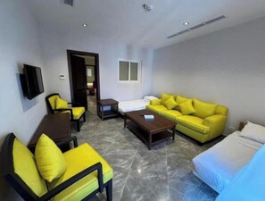 1 bedroom, iron/ironing board, Internet, bed sheets