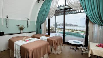 2 treatment rooms, massages