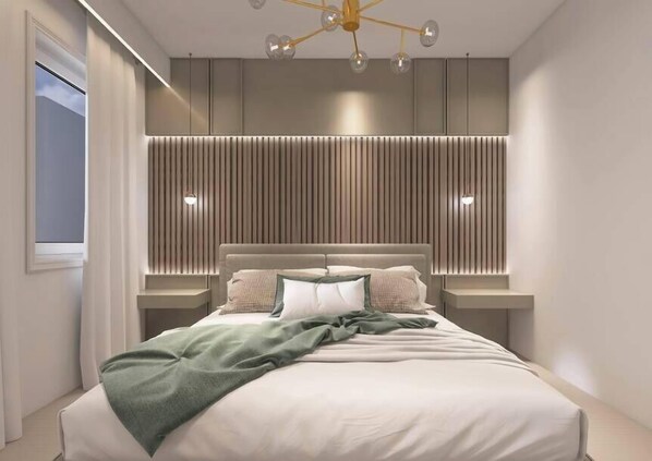 8 bedrooms, iron/ironing board, travel cot, WiFi