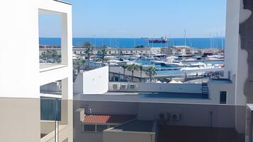 Blick von der Unterkunft