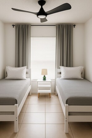 3 bedrooms, iron/ironing board, WiFi, bed sheets