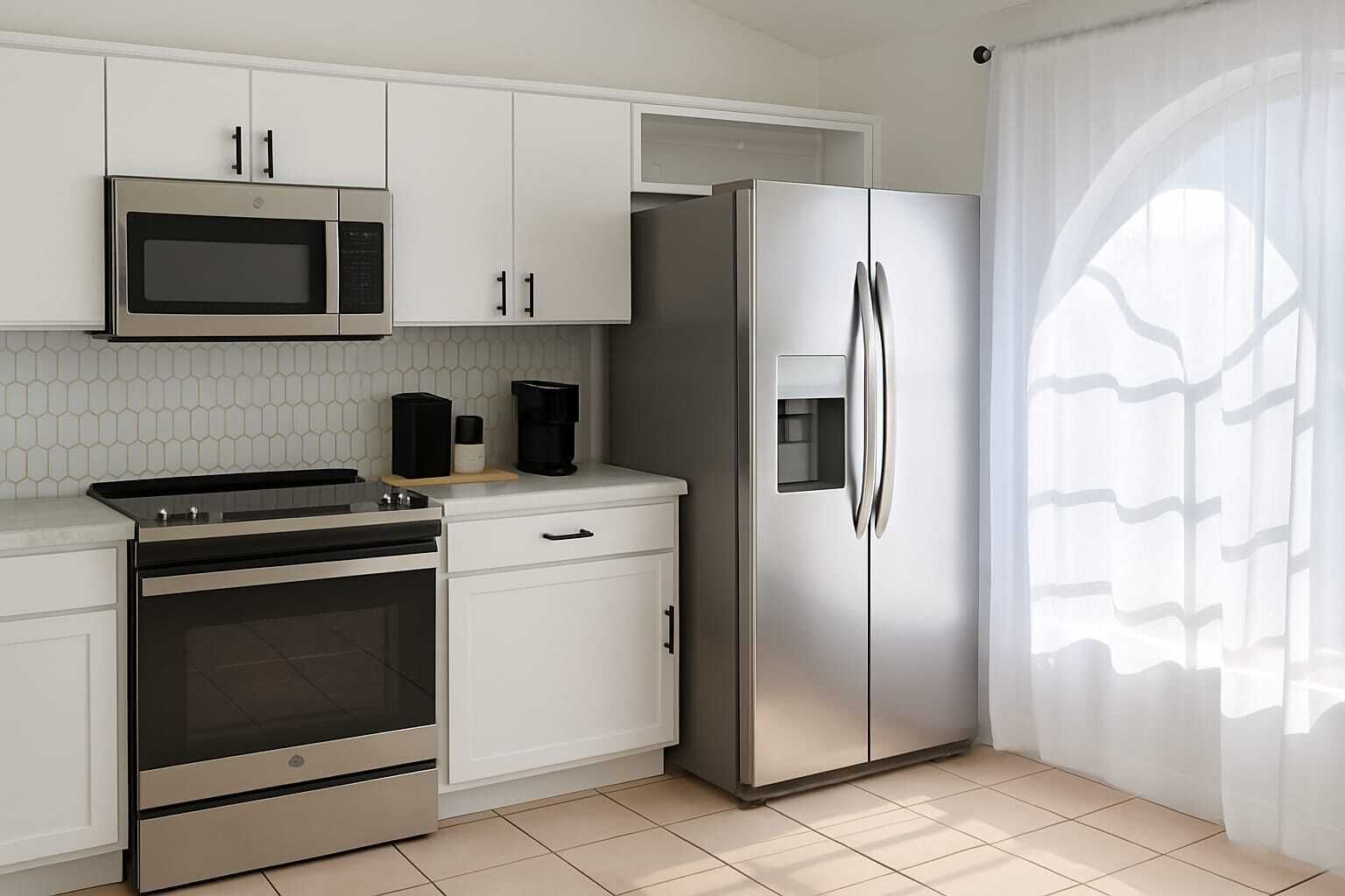 Micro-ondes, four, plaque de cuisson, lave-vaisselle