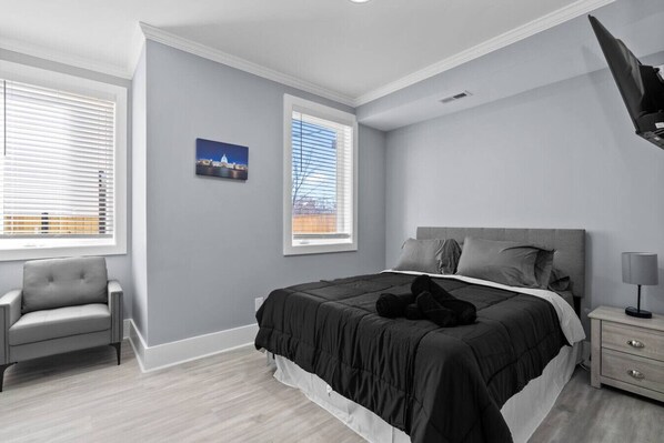 3 chambres, bureau, fer et planche à repasser, Wi-Fi