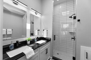 Hair dryer, towels
