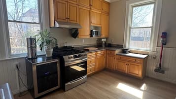 Microwave, oven, stovetop