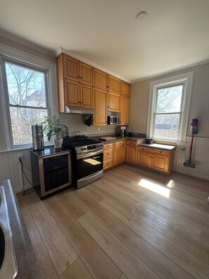Microwave, oven, stovetop