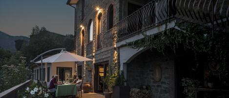 Fassade der Unterkunft