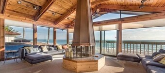 Magnificent Beachfront home with large internal and external living space