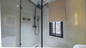 Towels, soap, toilet paper