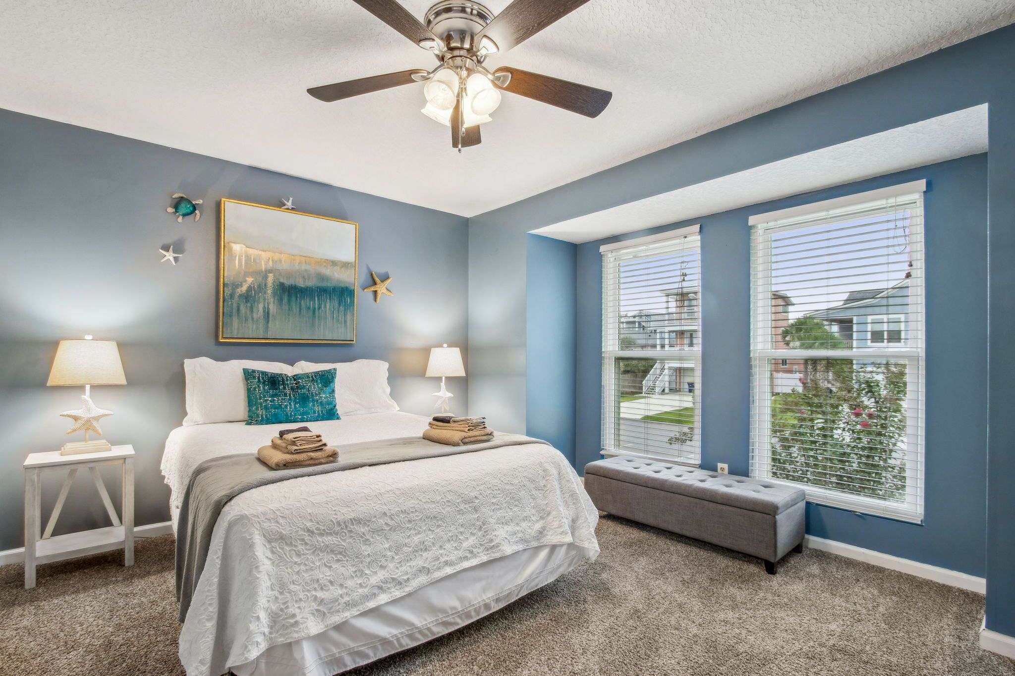 2 soveværelser, skrivebord, strygejern/strygebræt, gratis Wi-Fi