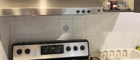 Microwave, oven, stovetop