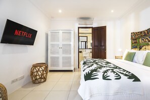 2 室のベッドルーム、アイロン / アイロン台、WiFi、ベッドシーツ