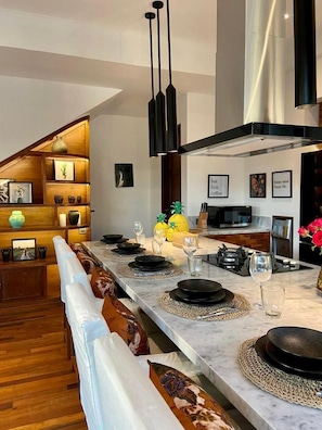 Dining - Idyllic 2BR Pool | Walk to W Club & Potato Head (Kerobokan Kelod)