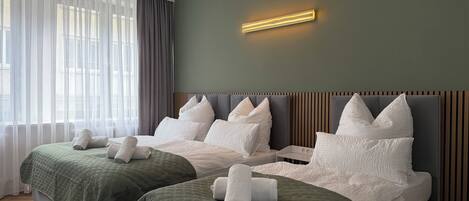 3 chambres, Wi-Fi, literie fournie