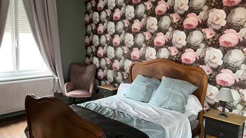 1 soverom, strykejern/-brett, wi-fi og sengetøy