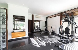 Fitnessbereich