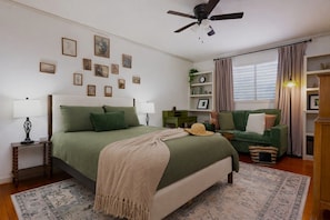 1 chambre, fer et planche à repasser, lit parapluie, Wi-Fi gratuit