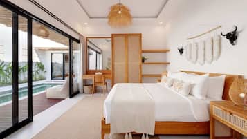 2 bedrooms, desk, iron/ironing board, WiFi